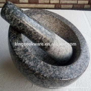Almofariz e pilão de pedra de venda quente do granito